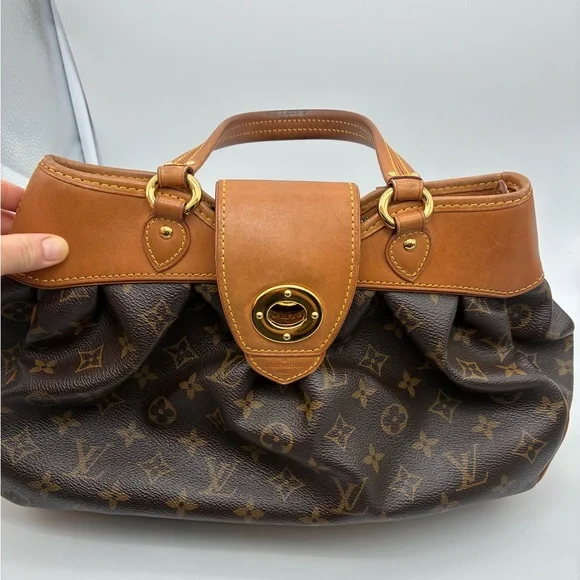 Louis Vuitton monogram boetie mm hand bag with LV dust bag - Picture 13 of 17